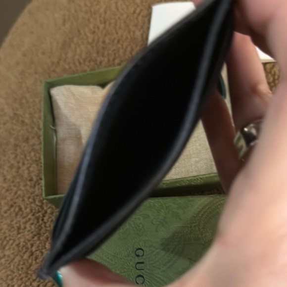 Gucci Black Leather Card Holder - Picture 4 of 6